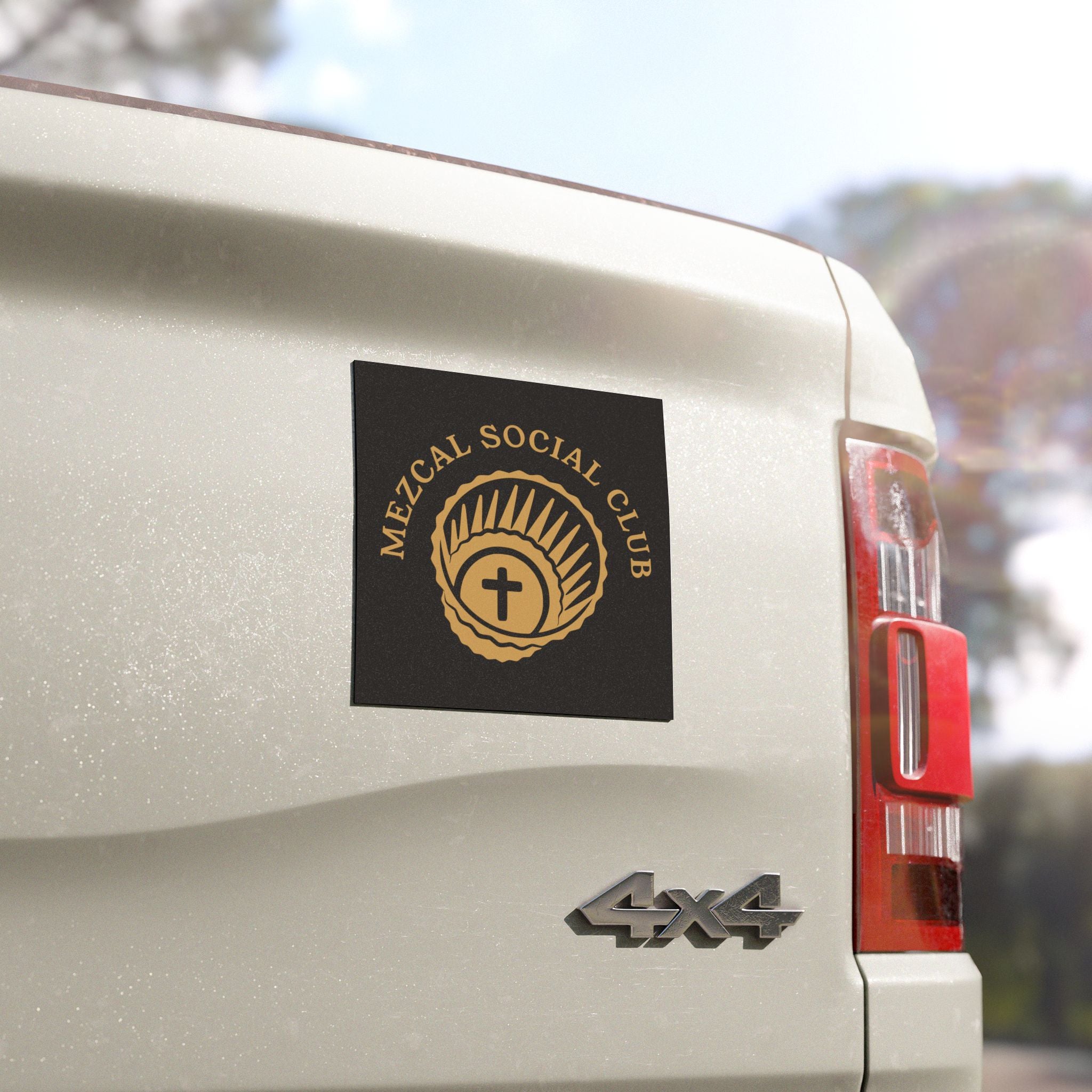 Mezcal Social Club Car Magnet