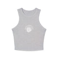Cropped Black Graphic Tank