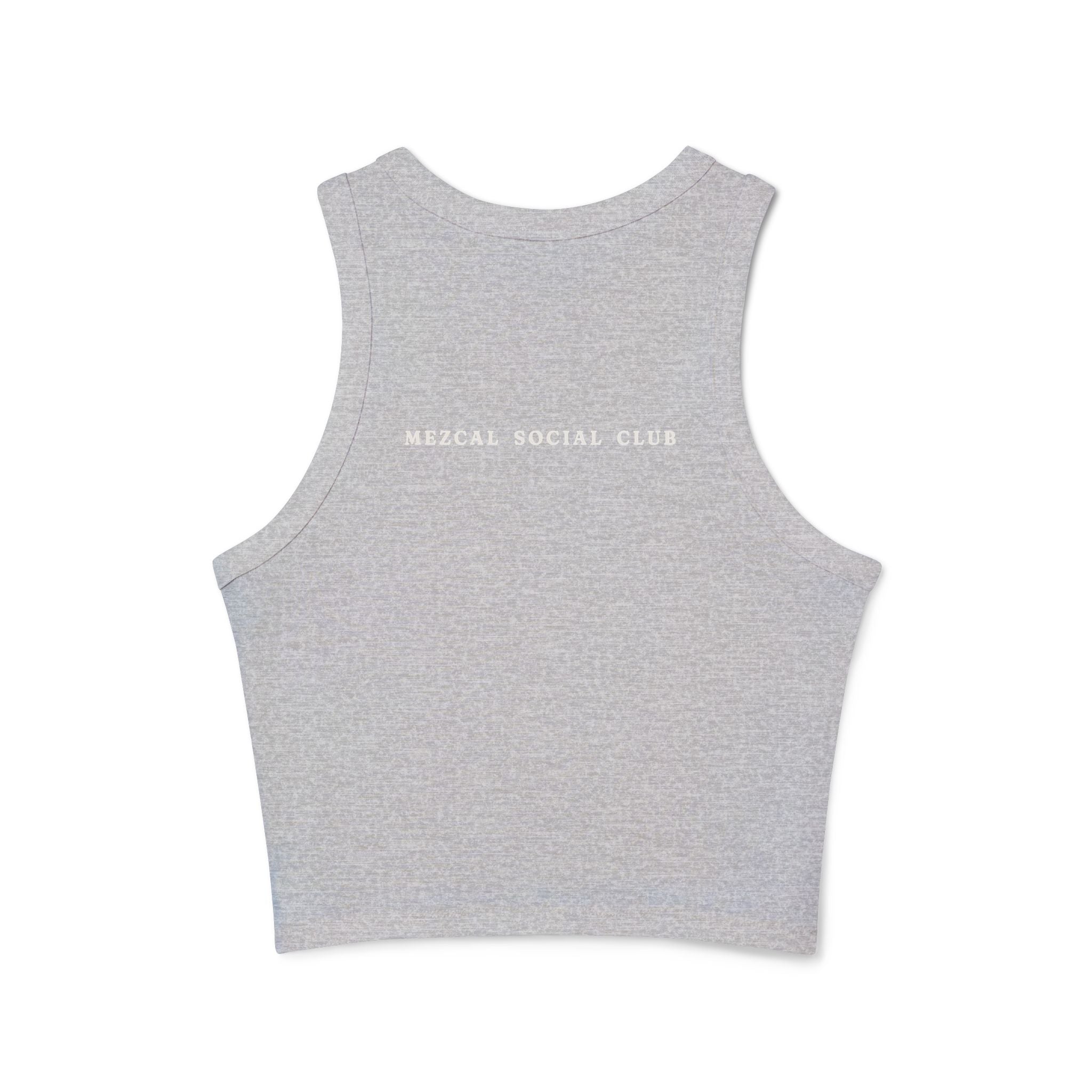 Cropped Black Graphic Tank